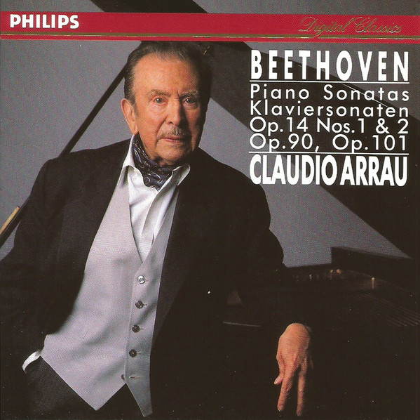 Beethoven / Claudio Arrau – Piano Sonatas Op.14 Nos.1 & 2 / Op.90