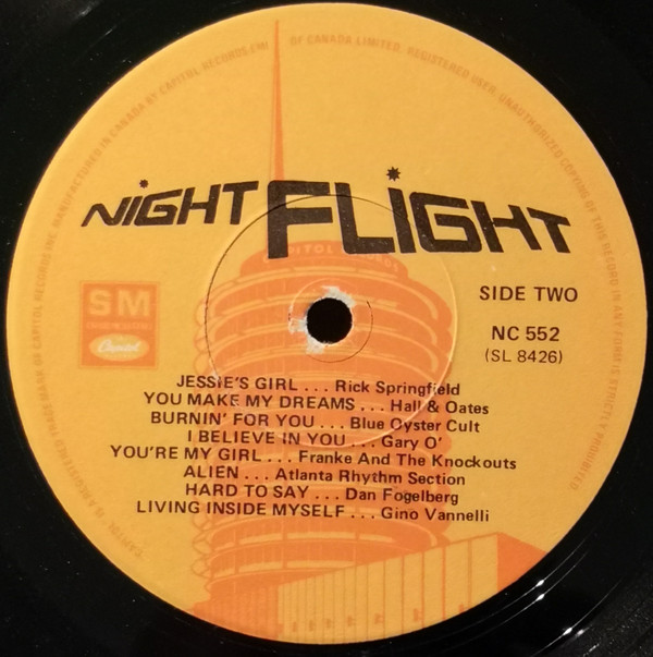 Various - Night Flight | K-Tel (NC-552) - 4