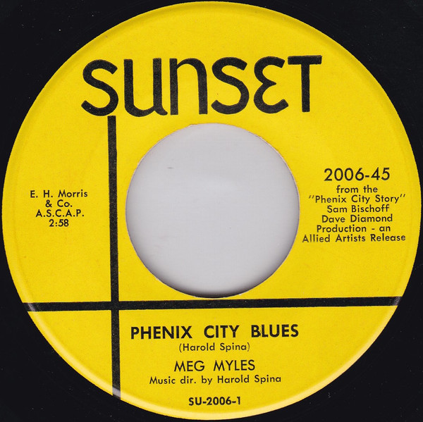 Meg Myles – Phenix City Blues / Let's Get Busy Too (1955, Vinyl) - Discogs