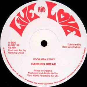 Ranking Dread - Poor Man Story album cover