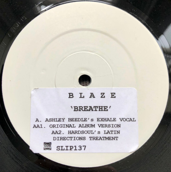 Blaze – Breathe (2002, Vinyl) - Discogs