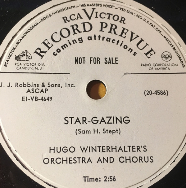 descargar álbum Hugo Winterhalter's Orchestra And Chorus - Star Gazing What Does It Take