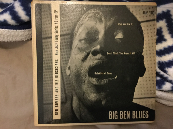télécharger l'album Ben Bowers And His Blusicians - Big Ben Blues