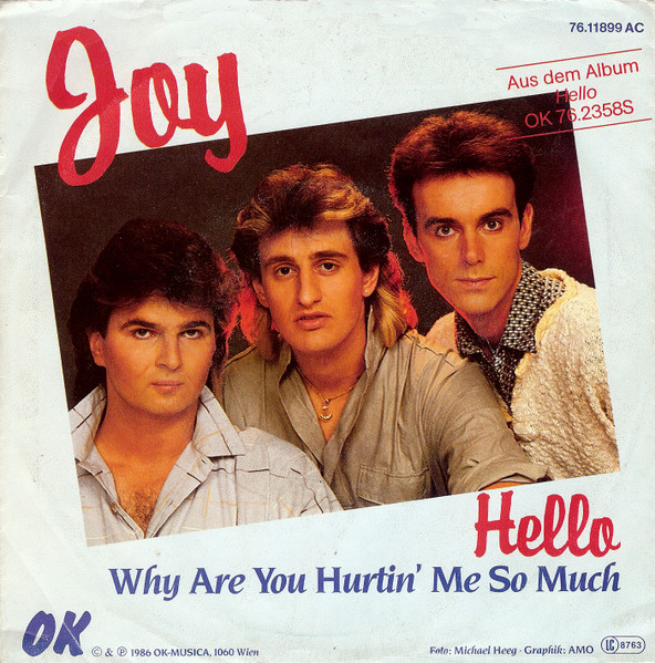 Joy – Hello (1986, Vinyl) - Discogs