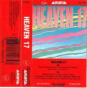Heaven 17 – Heaven 17 (1982, Cassette) - Discogs