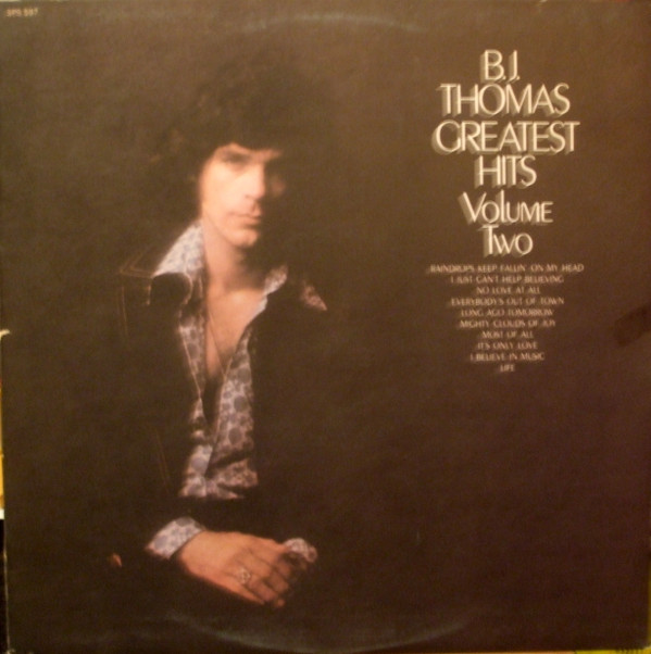 B.J. Thomas - Greatest Hits Volume Two | Scepter Records (SPS 597)