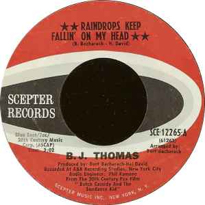 Raindrops Keep Fallin' On My Head - B.J. Thomas