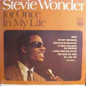 For Once In My Life - Album by Stevie Wonder