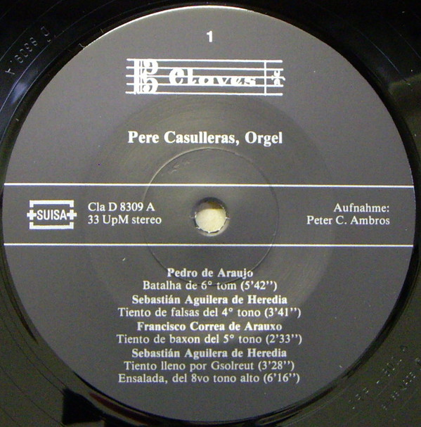 lataa albumi Pere Casulleras - Cariñena Orgelmusik Des Siglo De Oro