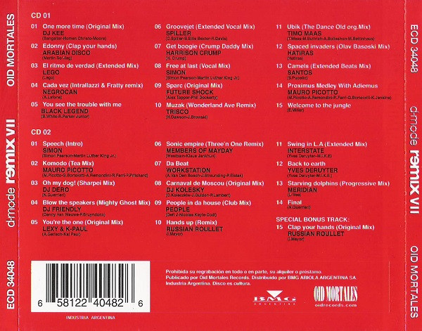 Album herunterladen Various - D Mode Remix VII