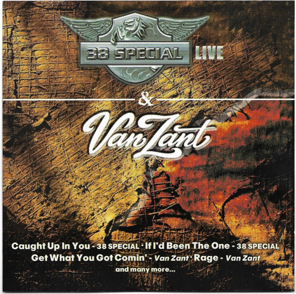 38 Special, Van Zant – Live (2005, CD) - Discogs