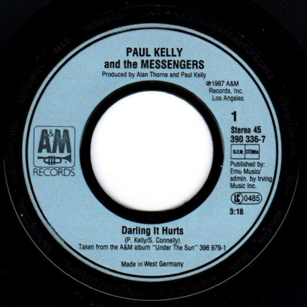 baixar álbum Paul Kelly And The Messengers - Darling It Hurts