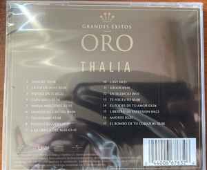 Portada de album Thalía - Oro - Grandes Éxitos