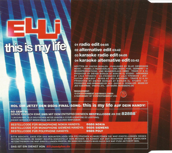 télécharger l'album Elli - This Is My Life