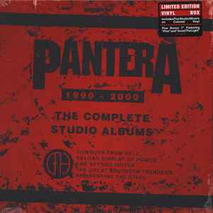 Pantera - The Complete Studio Albums 1990-2000 album cover
