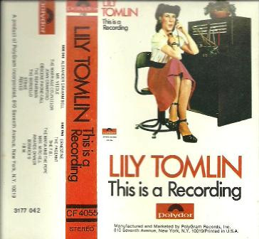 Lily Tomlin – This Is A Recording (1971, Monarch Pressing, Vinyl