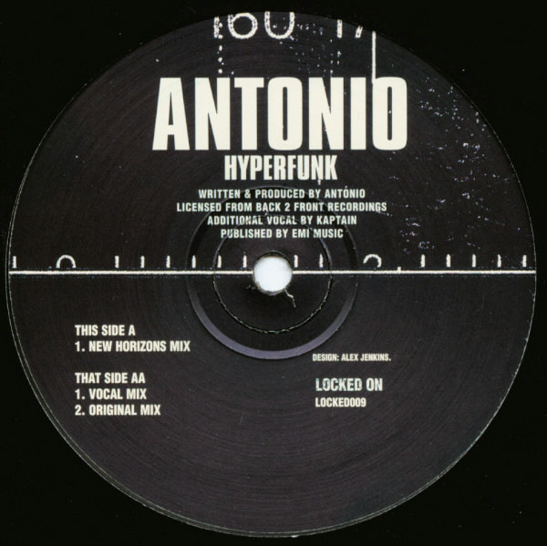 Antonio - Hyperfunk | Releases | Discogs