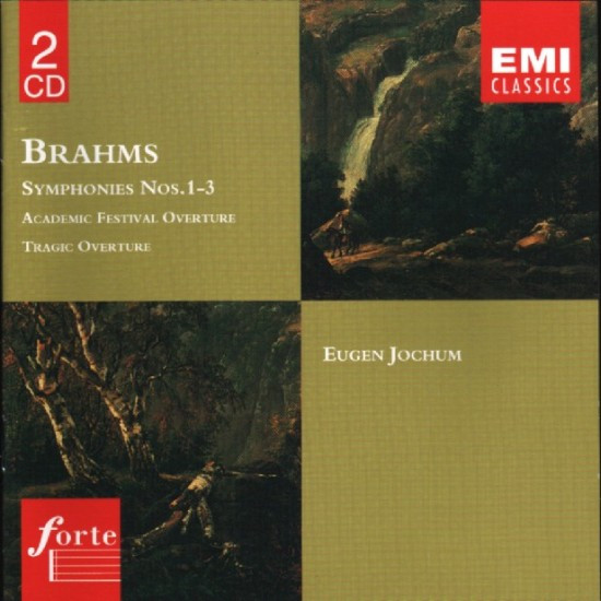 descargar álbum Brahms, London Philharmonic Orchestra Eugen Jochum - Symphonies Nos 1 3