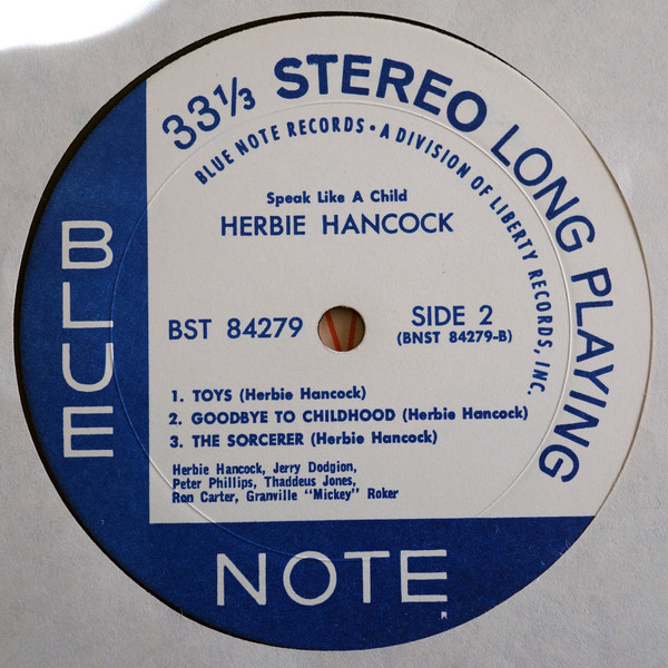 良好盤!! VANGELDER刻印 オリジナル HERBIE HANCOCK Speak Like A