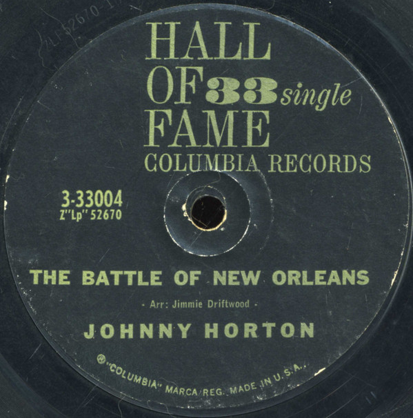 lataa albumi Johnny Horton - The Battle Of New Orleans North To Alaska