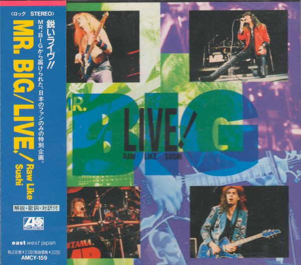 Mr. Big – Live! Raw Like Sushi (CD) - Discogs