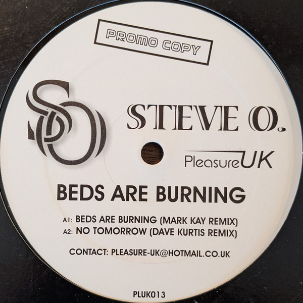 baixar álbum Steve O - Beds Are Burning