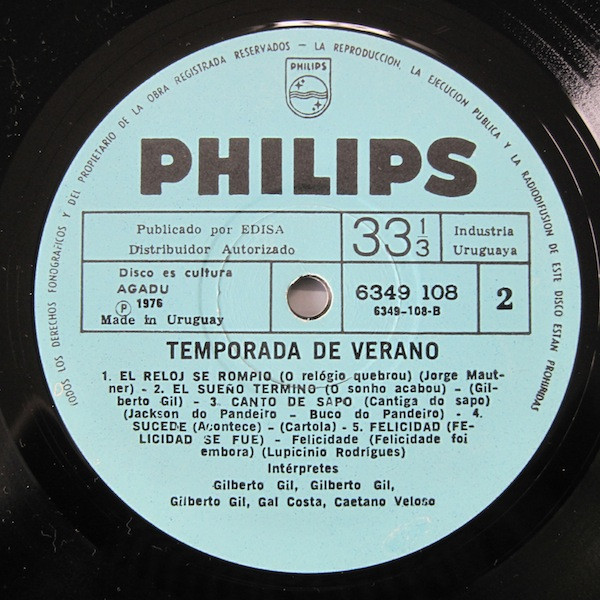 ladda ner album Caetano Veloso Gal Costa Gilberto Gil - Temporada De Verano