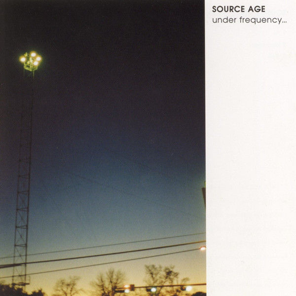 Source Age – Under Frequency... (2001, CD) - Discogs