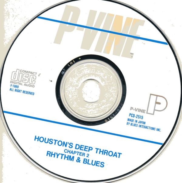 télécharger l'album Various - Houstons Deep Throat Chapter 2 Rhythm Blues