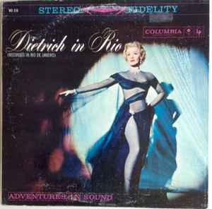 Marlene Dietrich - Dietrich In Rio (Recorded In Rio De Janeiro) album cover