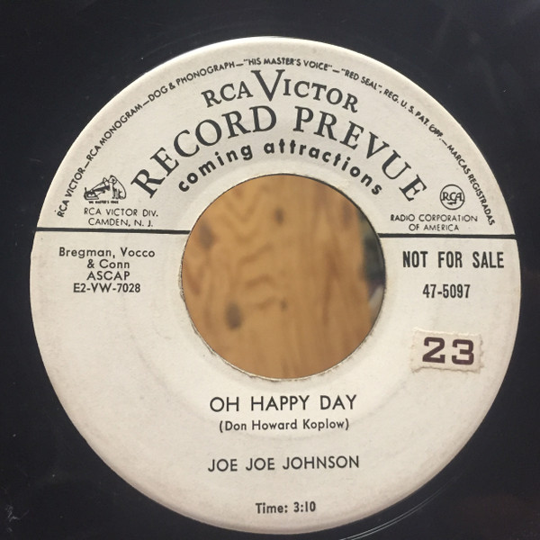 baixar álbum Joe Joe Johnson, TNT Tribble And His Crew - Oh Happy Day Mr Von
