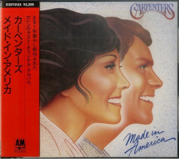 Carpenters – Made In America (1986, CD) - Discogs