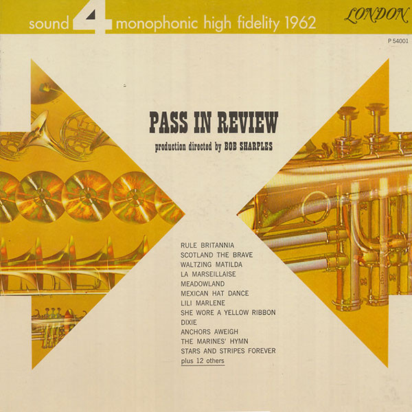 Bob Sharples – Pass In Review (1962, Gatefold, Vinyl) - Discogs
