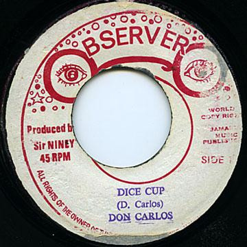 Don Carlos – Dice Cup (1982, Vinyl) - Discogs