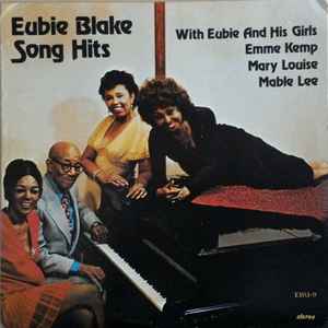 Eubie Blake - Song Hits album cover