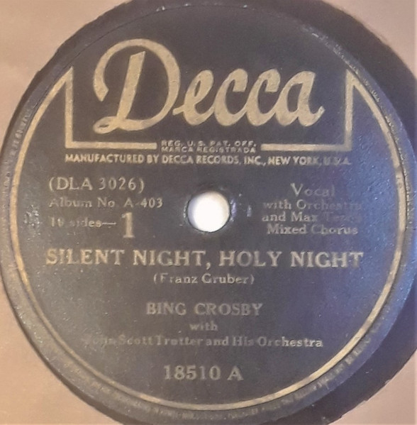 Bing Crosby – Merry Christmas (1945, Shellac) - Discogs