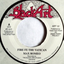 Max Romeo / Jah Lion – Fire Fe The Vatican / Leggo (Vinyl) - Discogs