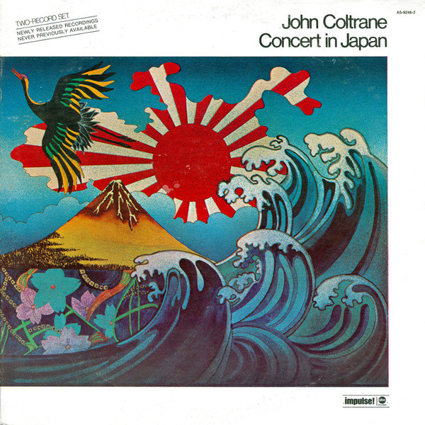 John Coltrane Unisex T Shirt Rare 66 Japan Tour Concert Jazz 
