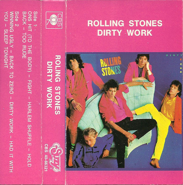 送無料 日本プレスUK盤！THE ROLLING STONES/ DIRTY WORK - CD