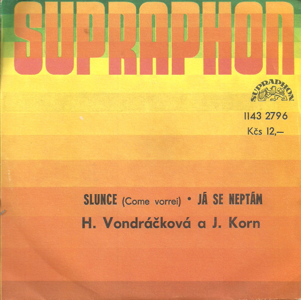 baixar álbum H Vondráčková a J Korn - Slunce Come Vorrei Já Se Neptám