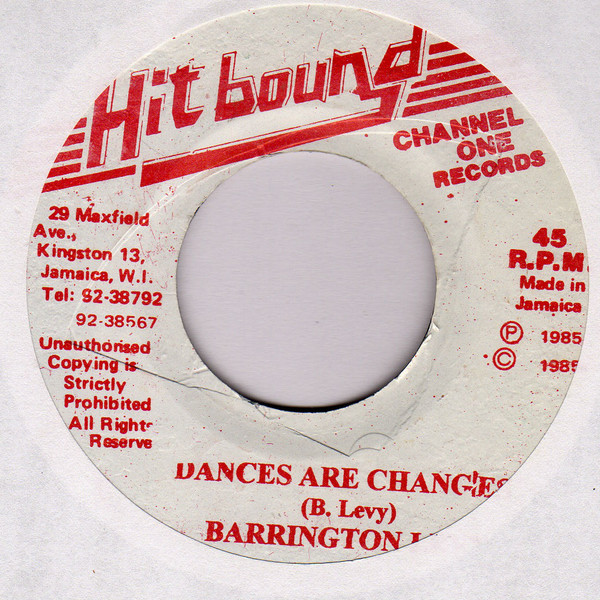 Barrington Levy / Jah Thomas – Dances Are Changes / Ghetto Dance 