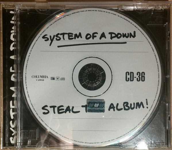 System Of A Down – Steal This Album! (2002, CD) - Discogs