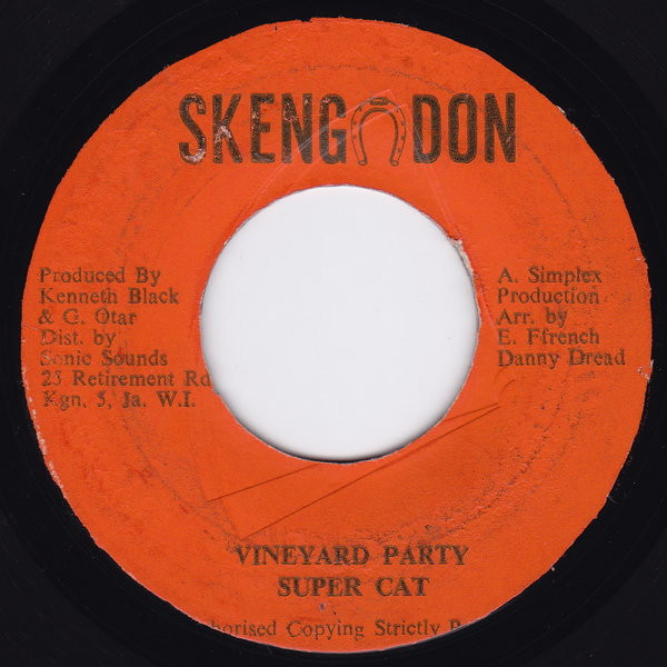 Super Cat - Vineyard Party | Releases | Discogs