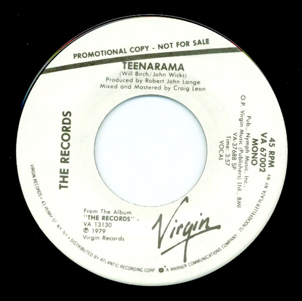 baixar álbum The Records - Teenarama