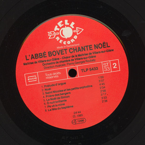 Album herunterladen Abbé Bovet - LAbbé Bovet Chante Noël