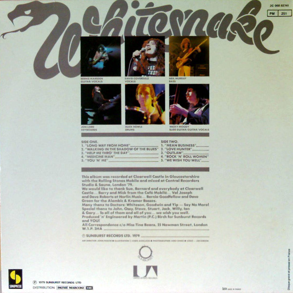 Whitesnake – Lovehunter = ラヴ・ハンター (1979, Vinyl) - Discogs