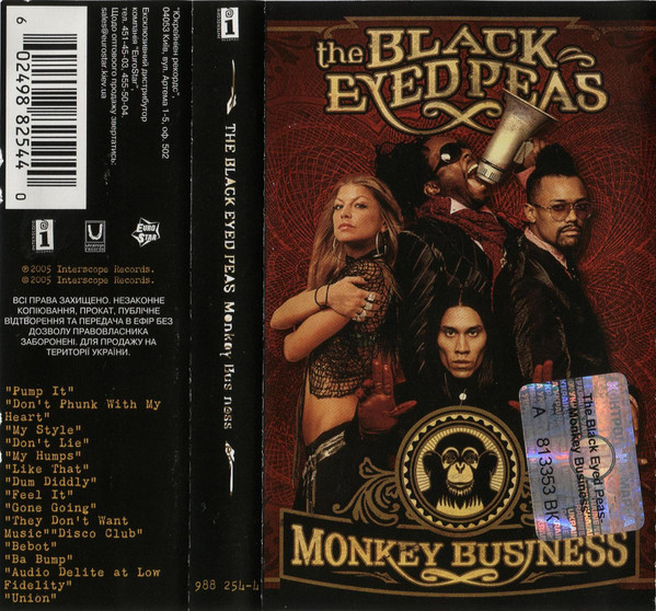 The Black Eyed Peas – Monkey Business (2005, Cassette) - Discogs