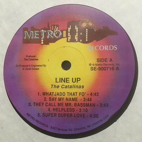 last ned album The Catalinas - Line Up