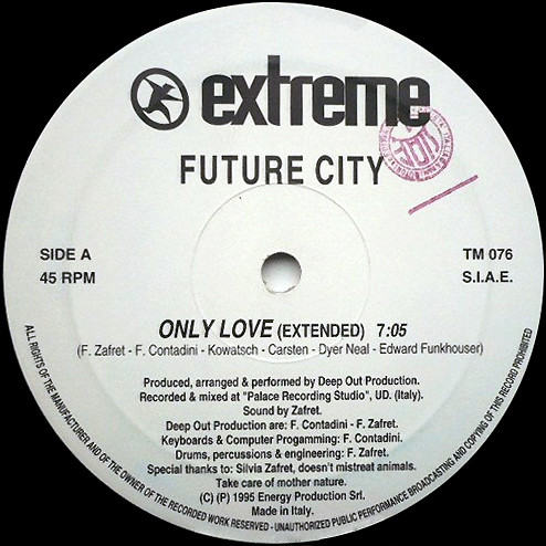 Future City – Only Love (1995, Vinyl) - Discogs