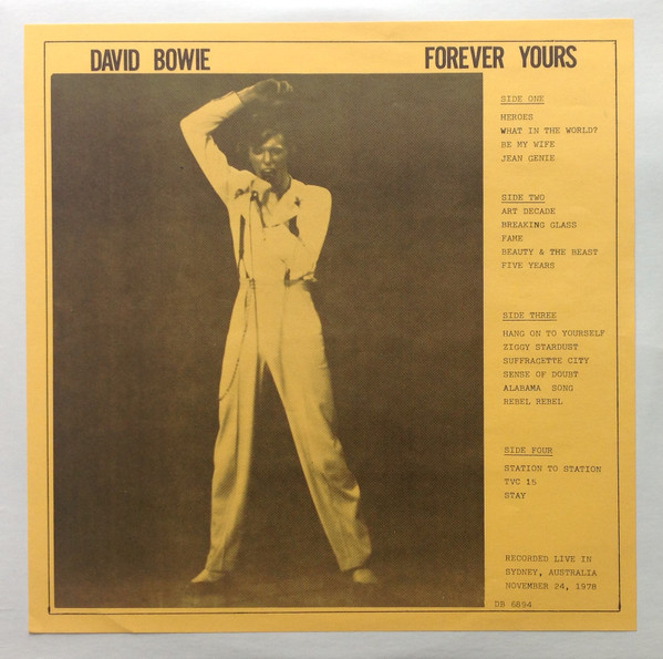 David Bowie – Bowie Downunder 1978 (2014, CDr) - Discogs